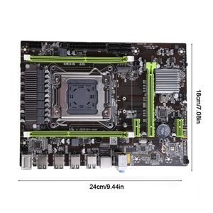 Nouvelle carte mère de bureau X79 Pro M-ATX pour socket LGA-2011, prise en charge des mémoires ECC DDR3, processeur Xeon, USB 3.0, chipset B85 - Product Image 3