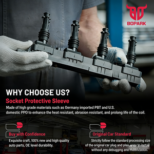 イグニッションコイル OE 90919-02240 90919-02266 90919-02250 90919-02260、4ピン トヨタ カローラ ヤリス 1NZ-FE 2NZ-FE 2000-2014用 - Product Image 3