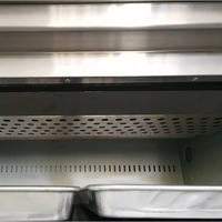 Équipement de cuisine commerciale grand four à gaz à 6 plateaux à 3 couches pour la cuisson du pain dans les boulangeries