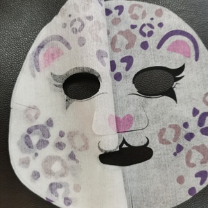 แผ่นมาส์กหน้าสัตว์แบบไม่ถักไม่ถักแบบกำหนดเองหน้ากากกระดาษรูปสัตว์ตลกสำหรับความงาม - Product Image 6