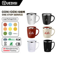 Gobelet isotherme en acier inoxydable YUEDISI avec logo personnalisé, 17 oz, avec couvercle