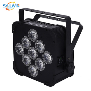 Sailwin nhà máy 9*18 Wát 6in1 <span class=keywords><strong>rgbaw</strong></span> + UV Battery Powered <span class=keywords><strong>LED</strong></span> phẳng mệnh ánh sáng cho sự kiện Đảng DJ chiếu sáng - Product Image 5