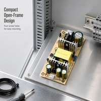 Alimentation à découpage régulée personnalisée 15V 6A 90W pour amplificateur audio, éclairage de scène LED, terminal de point de vente CE