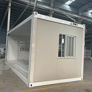 Casa Contenedor Portátil Plegable, Económica, Resistente al Fuego, Transpirable, con Paneles Sándwich, de 20 pies, 1 Dormitorio, para Uso de Oficina - Product Image 3