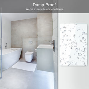 Interrupteur mural intelligent US Wifi 1 2 3 4Gang panneau de verre capteur tactile interrupteur de lumière fonctionne avec <span class=keywords><strong>Smartlife</strong></span> Alexa Google Home - Product Image 3