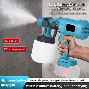Pistola de Pintura Eléctrica de Alta Presión OEM/OBM con Batería Recargable, Pistola de Pintura Automática - Product Image 2