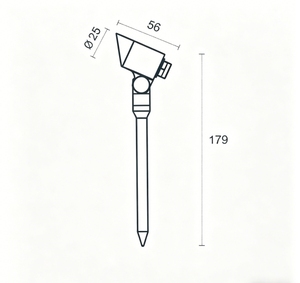 Projecteur d'arbre IP65 DC10-30V, étanche <span class=keywords><strong>pour</strong></span> <span class=keywords><strong>extérieur</strong></span>, jardin, aménagement paysager, parterre de fleurs, verdure, pelouse, avec piquet de sol - Product Image 2