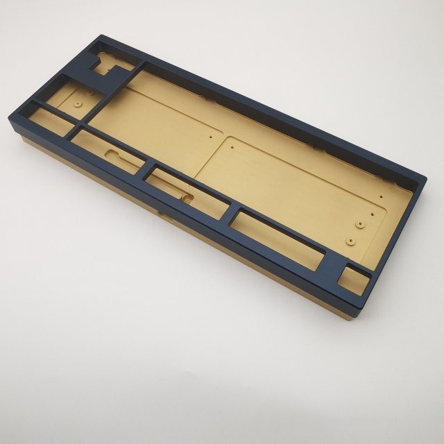 Mechanical Keyboard Custom Machining Service Cnc Aluminum Mechanical Keyboard case Cnc Keyboard OEM CNC Milling Aluminium Mechan