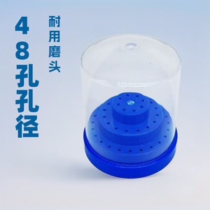 Soutient le commerce électronique transfrontalier. Nouvelle boîte de rangement pour outils à ongles avec 48 trous pour les têtes de lime et 48 trous pour les aiguilles à ongles rondes. - Product Image 5