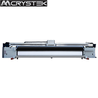 Impresora UV Digital de Rollo a Rollo de 5 Metros con Cabezales Industriales Konica, Tinta UV Nueva, Garantía de 2 Años para Uso en Exteriores