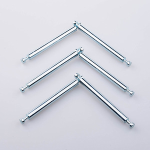 Goupille cylindrique galvanisée en acier au carbone à double rainure pour porte, fenêtre, armoire de sécurité, support de positionnement à double tête - Product Image 2
