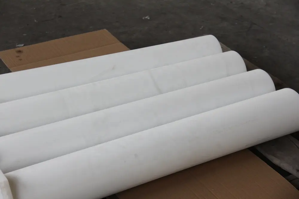 Thanh Tròn Đặc UHMWPE Bằng Nhựa Tự Nhiên/Thanh Rắn HDPE/Thanh Polyethylene