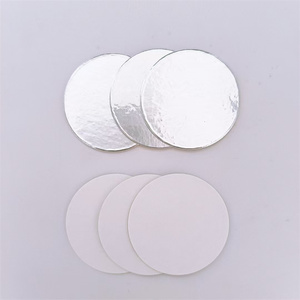 <span class=keywords><strong>Junta</strong></span> de Aluminio para Tapas de Botellas de Envases de Cosméticos, Revestimiento de Sellado Antiderrames, Revestimiento de Inducción para Vidrio, Muestra Gratuita - Product Image 4