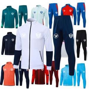 Футбольная куртка 2526, спортивная тренировочная форма, быстросохнущий мужской комплект, футбольная куртка - Product Image 2