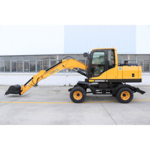 Escavadeira de rodas JGM9075L de <span class=keywords><strong>8</strong></span> toneladas, nova escavadeira hidráulica de rodas para venda, máquinas de terraplenagem da China - Product Image 5