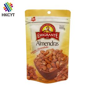 Pochette debout Design personnalisé avec fenêtre transparente sac à noix Ziplock sac d'emballage alimentaire en plastique - Product Image 2