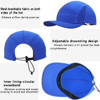 Gorra Deportiva de Golf Ajustable y Transpirable de Secado Rápido para Senderismo, Gimnasio, Montañismo y Ciclismo, con Logotipo Personalizado, para Hombre, Unisex