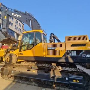รถขุด Volvo EC380DL มือสองสภาพดี ราคาถูก เครื่องยนต์หลัก มอเตอร์ PLC ปั๊มเกียร์ แบริ่ง กำลัง 265 กิโลวัตต์ น้ำหนัก 38 ตัน มีสินค้าในสต็อก - Product Image 1