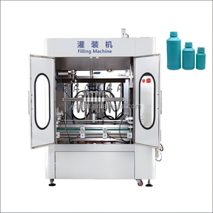 Máquina Llenadora de Líquidos para Fertilizantes, Controlada por PLC, Resistente a la Corrosión, de Acero Inoxidable 304, con Alta Precisión Cuantitativa - Product Image 1