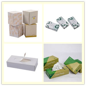 2-Ply Virgin Wood Pulp Soft <b>Facial</b> <b>Tissue</b> Box for Home or Hotel Use - Product Image 4