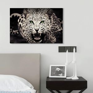 Lukisan Kanvas Looife, Gambar Leopard, Cetakan Terpasang, Lukisan Hewan, Dekorasi Lukisan Dinding - Product Image 4
