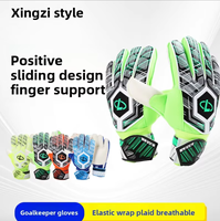 Gants de gardien de but de football populaires pour adultes et enfants, entraînement, logo classique, antidérapants, respirants, avec protection des doigts PACPICK, tailles 5-10