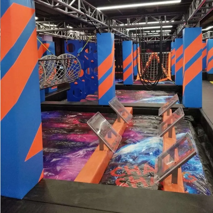 Hohe qualität indoor amusement ninja warrior hindernis natürlich mit herstellung preis