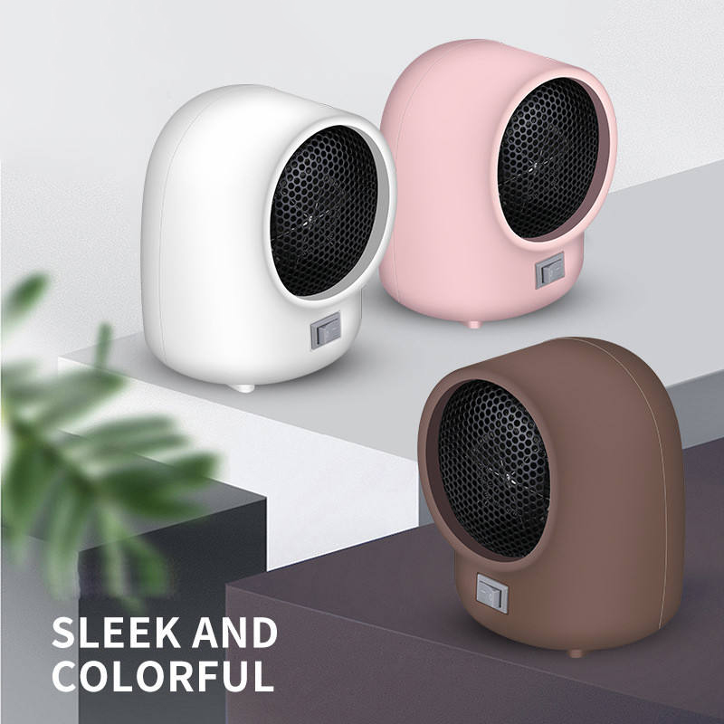 Portable Electric Heater Fast Heating Warm Air Blower Mini Desktop Fan Heater Winter Heating Warmer for Home Office Room