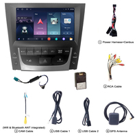 Stereo Mobil Android Untuk Lexus GS300, Unit Kepala Multimedia Navigasi Kontrol Pusat, Mendukung Carplay & Kamera Mundur
