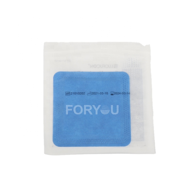 CE approved Wound debridement Medical dressings Super absorbent dressing with SAP