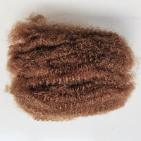 Nouvelles extensions de cheveux naturels doux, en vrac, 50g/paquet, pré-tressées, mélange 4C, afro crépu bouclé, pour tresses.