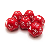 Dés à graver personnalisés avec logo, en résine D12, coins arrondis, ensemble de dés polyédriques en métal pour D&D, accessoires de jeu en vrac, dés D&D