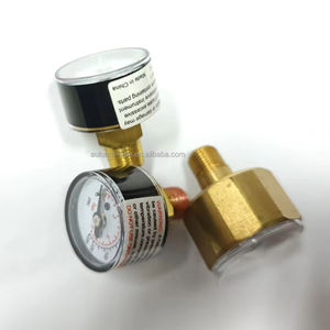 1인치 25mm 미니 압력 게이지 소형 매노미터 SS 게이지 - Product Image 1