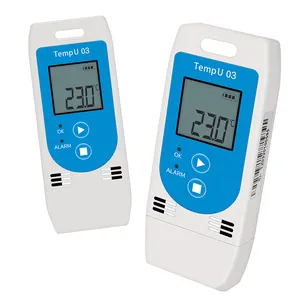 Hedao TempU03 כף יד גבוהה דיוק דיגיטלי USB טמפרטורת לחות נתונים לוגר עבור קר שרשרת תחבורה