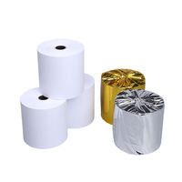 Rouleau de papier thermique sans BPA, image stable pour terminal de paiement et facturation