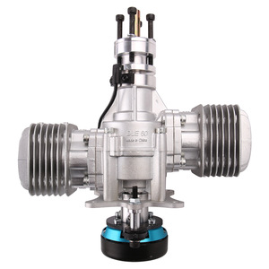 Motor de Gasolina Original DLE60 para Drones, Dos Cilindros, Dos Tiempos, con Sistema de Generación de Energía, 180W, 60CC de Cilindrada - Product Image 1