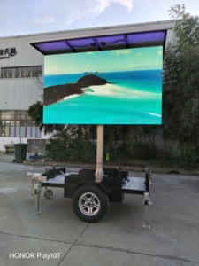 JCT EF4S P10 Pantalla LED de Alta Luminosidad a Todo Color, con Energía Solar, para Publicidad Móvil <span class=keywords><strong>en</strong></span> Interiores/Exteriores, Centros Comerciales y Tiendas Minoristas - Product Image 1