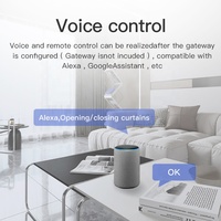 Robot Inteligente para Cortinas RSH 3 en 1, Abridor Automático Inalámbrico con Control Remoto WiFi Tuya, Compatible con Alexa y Google Home