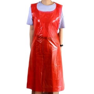 Top Sale Disposable Poly PE <b>Aprons</b> of Food Grade for Kitchen Food Processing Cleaning Hospital Use - Product Image 1