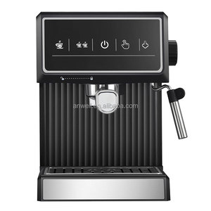 Machine à expresso haute pression ANWELL, premium et best-seller, avec mousseur à lait, machine à café électrique <span class=keywords><strong>italienne</strong></span> semi-automatique - Product Image 3