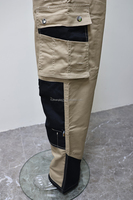 Pantalons de travail multi-poches pour mécanicien d'outillage robuste pour réparateurs d'atelier pantalons cargo pour hommes