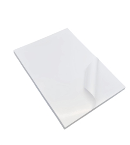 Có thể in 100um PP tự dính không thấm nước Glossy <span class=keywords><strong>A4</strong></span> Vinyl giấy 50 cái thích hợp cho máy in phun/Laser máy in Sticker nhiệt - Product Image 3