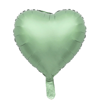 Ballons en feuille de 18 pouces couleur crème caramel, motif café et amour vintage, en forme de cœur, pour décorations de fête d'anniversaire et de Saint-Valentin