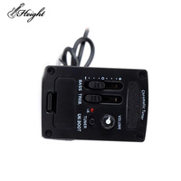 Pédale d'accordeur LED chromatique 2 bandes avec égaliseur 3 bandes et préampli à effets de basse actif pour guitare basse active