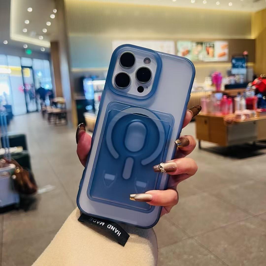 GQ184-เปลือกสีน้ำเงิน + กล่องใส่การ์ดสีน้ำเงิน