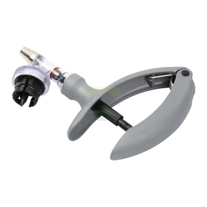 حقنة مستمرة مستوردة مع حامل زجاجة قابل للتعديل للدجاج والبط والماشية والأغنام، لقاحات بيطرية وللخنازير - Product Image 2