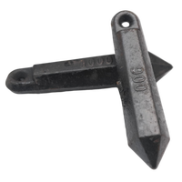 Plomb de pêche en fer de marque Zhihai 800g-2000g, haute qualité, durable, écologique, résistant à la corrosion, multi-usages pour la pêche en mer