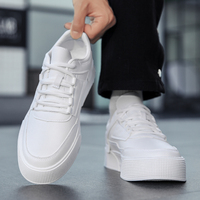 Chaussures blanches pour hommes de style simple, conçues par un designer original, chaussures décontractées unisexes multifonctionnelles