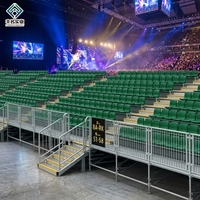 Tribune mobile modulaire télescopique de 20 pieds pour stade, gymnase et autres événements sportifs