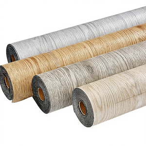 Plancher en vinyle écologique auto-adhésif SPC moderne pour chambre à coucher, grain de bois naturel en chêne, noyer, érable, imperméable, résistant aux rayures - Product Image 4